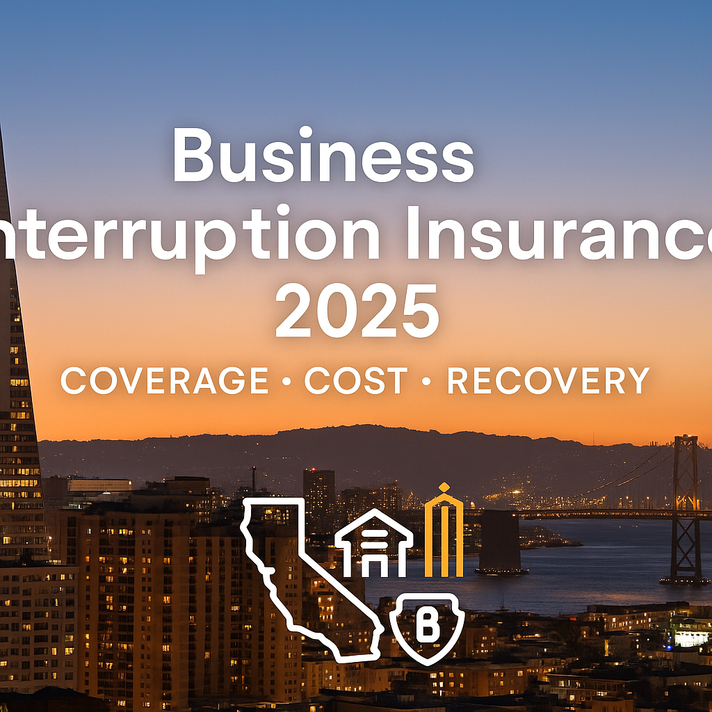 California business building with fire damage insurance claim review